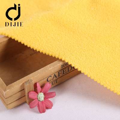 100% polyester brushed microfiber polyester polar fleece fabric for sale